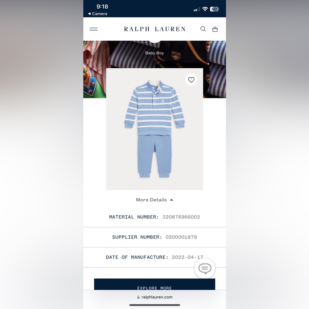 Polo Ralph Lauren, 6m